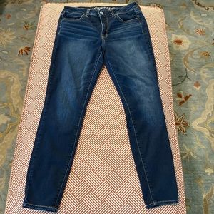 American Eagle Hi-Rise Jegging Super Stretch 8 short